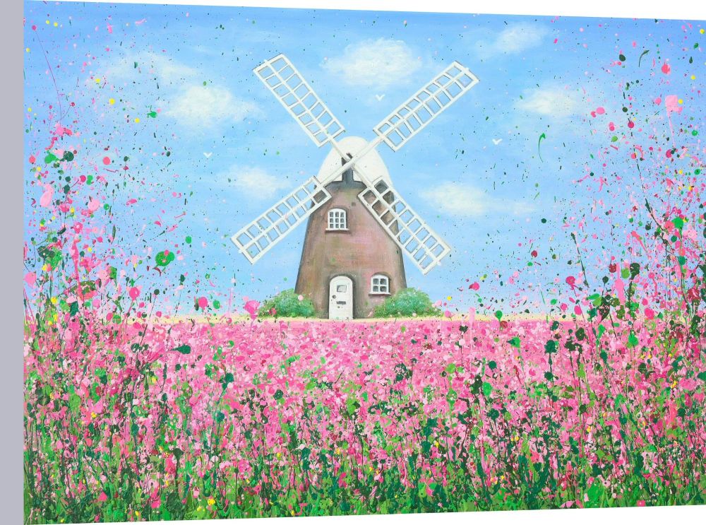 My Love Is Blowing In The Wind CANVAS PRINT