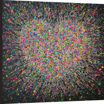 My Heart Is Bursting With Love CANVAS PRINT