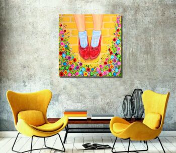 Ruby Slippers CANVAS PRINT