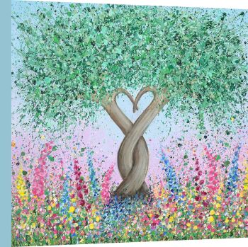 Entwined Love CANVAS PRINT