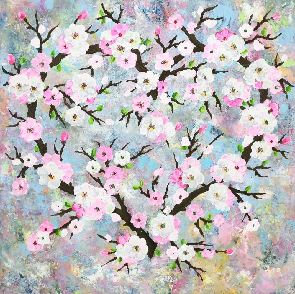 Love Blossoms ORIGINAL ART WORK