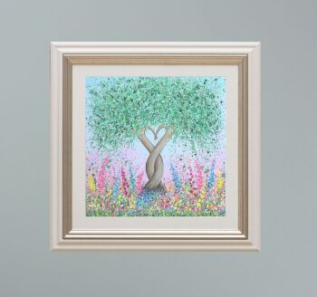 Entwined Love VIENNA FRAMED PRINT