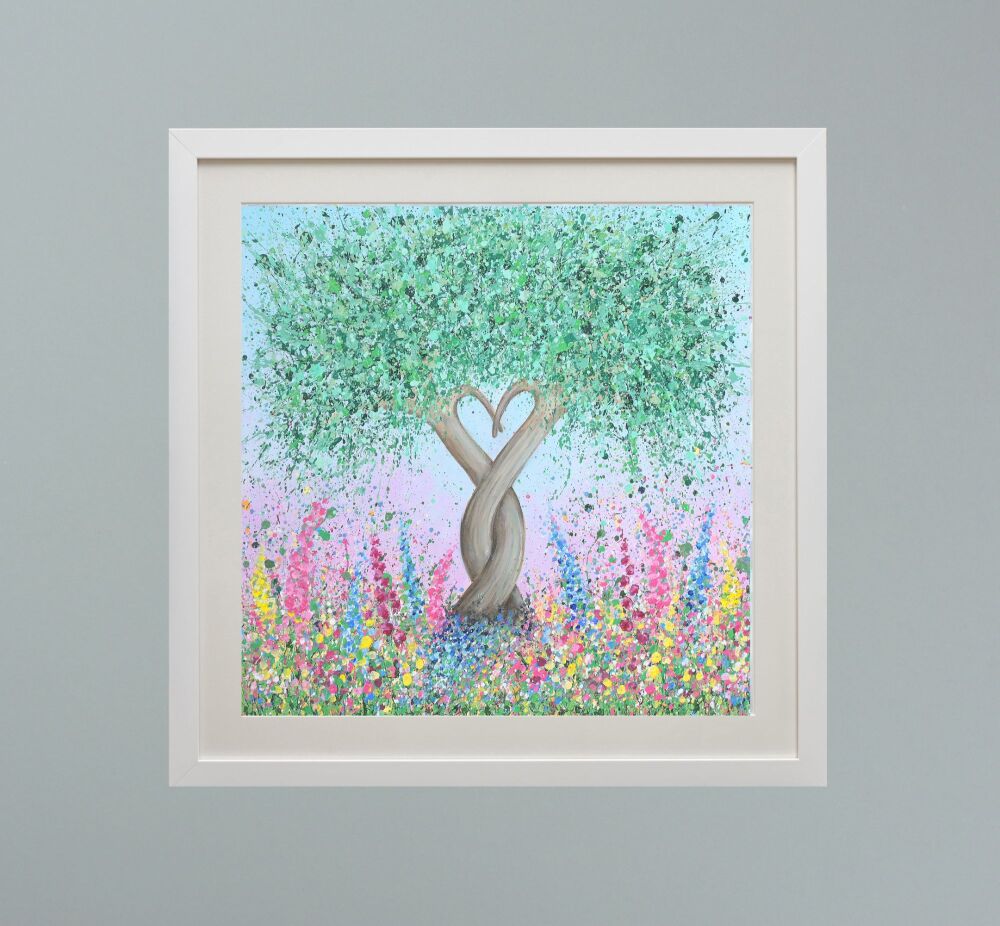 Entwined Love DUO FRAMED PRINT