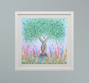 Entwined Love DUO FRAMED PRINT