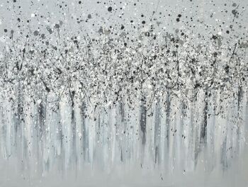 You Make Me Happy When Skies Are Grey ORIGINAL ART WORK