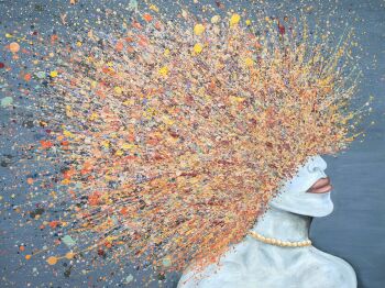 Amber FINE ART GICLEE PRINT