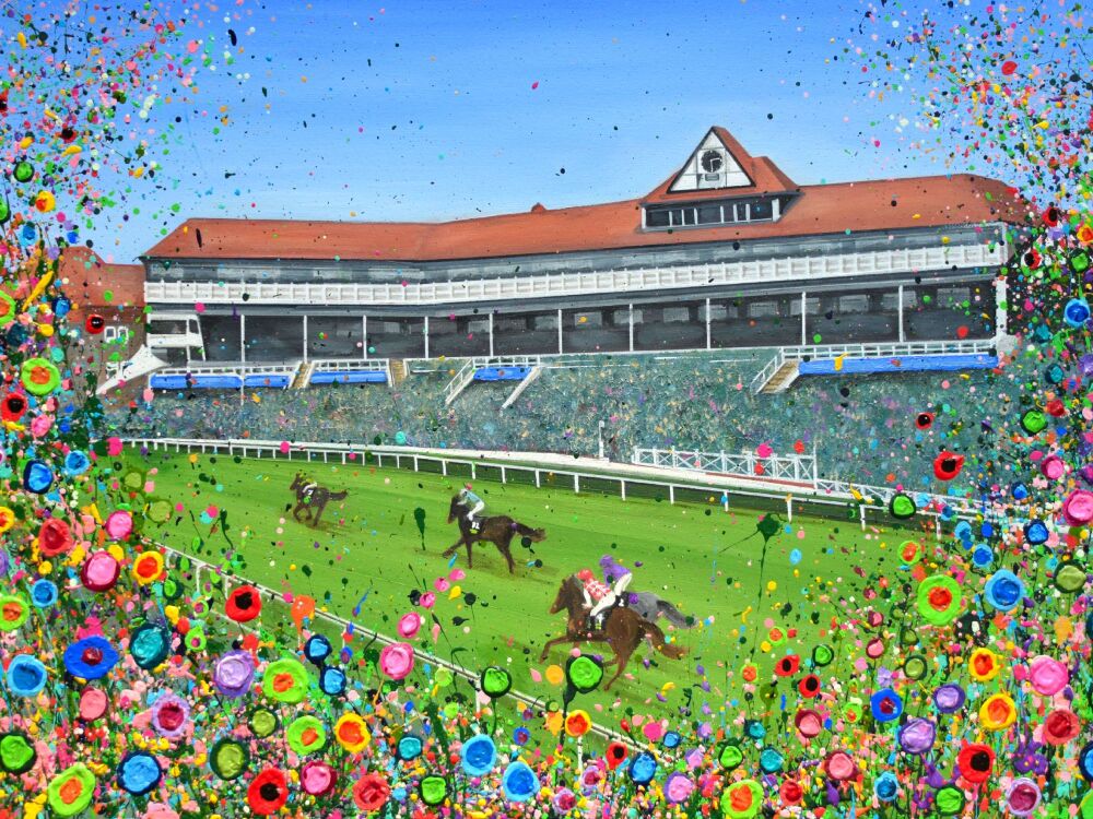 CANVAS PRINT - "Chester Racecourse" From £75