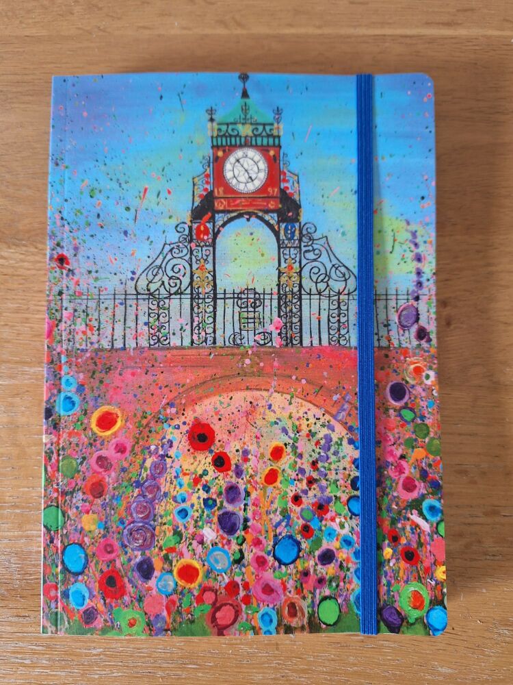 Eastgate Clock Chester  A5 SOFT COVER JOURNAL (Version One)