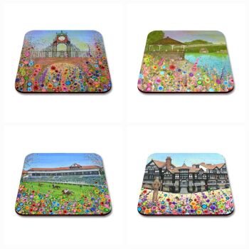 Chester COASTERS - Set of 4