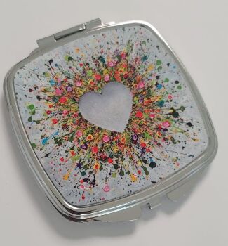 Compact Pocket Mirror - YOU MAKE ME HAPPY