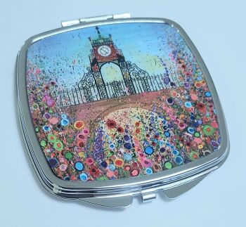 Compact Pocket Mirror - CHESTER CLOCK