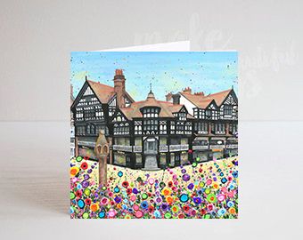 Chester Cross GREETING CARD