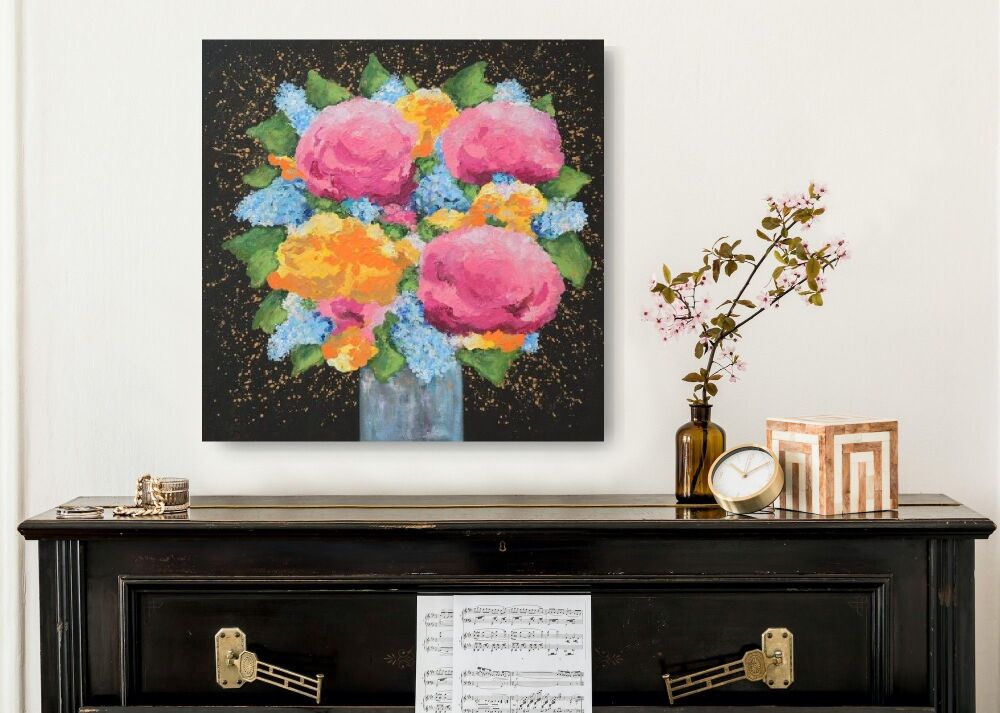 Love In Bloom CANVAS PRINT