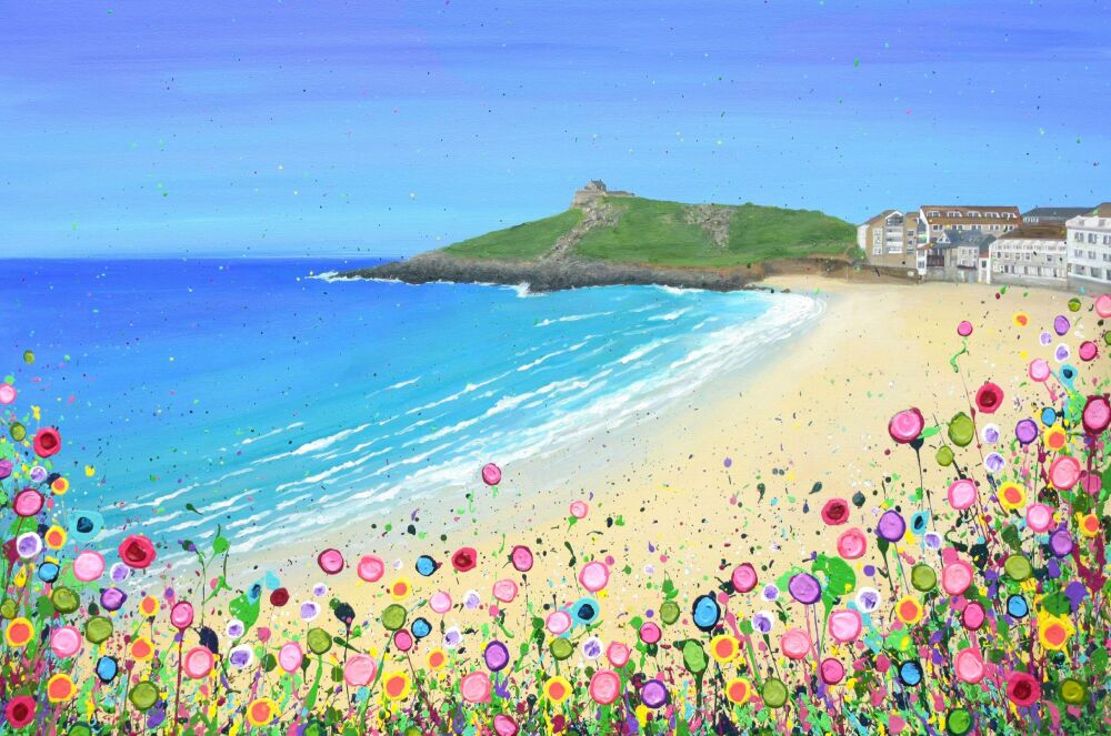 FINE ART GICLEE PRINT - "Porthmeor Beach, St Ives" From £15
