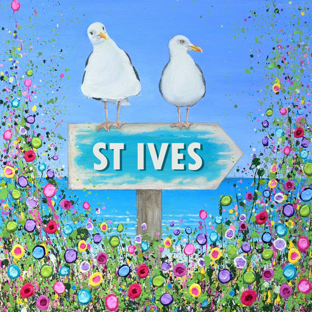 St Ives Seagulls ORIGINAL ART WORK