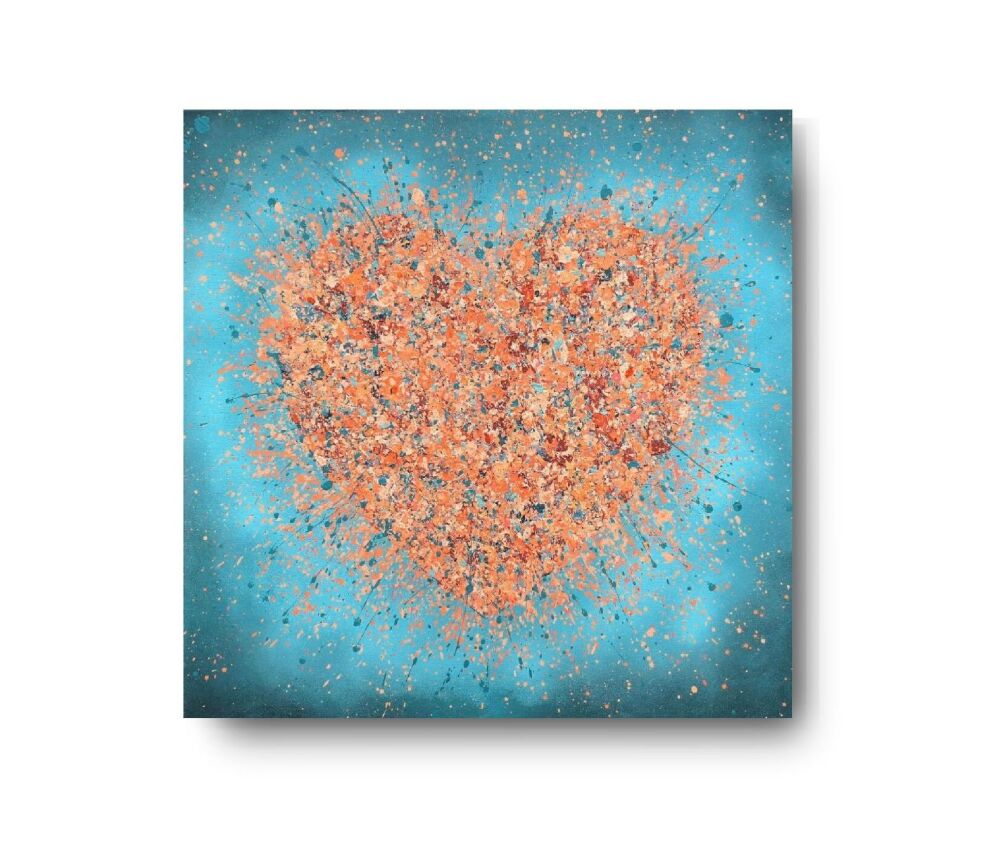 You Set My Heart On Fire CANVAS PRINT