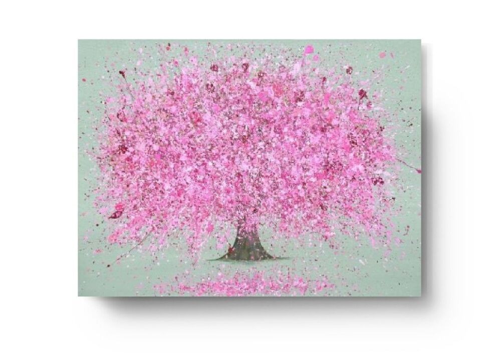 Blossoming Love CANVAS PRINT