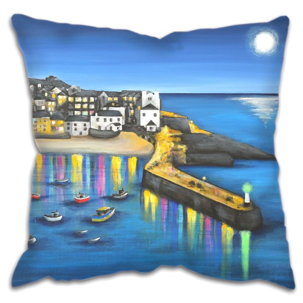 St Ives In The Moonlight CUSHION