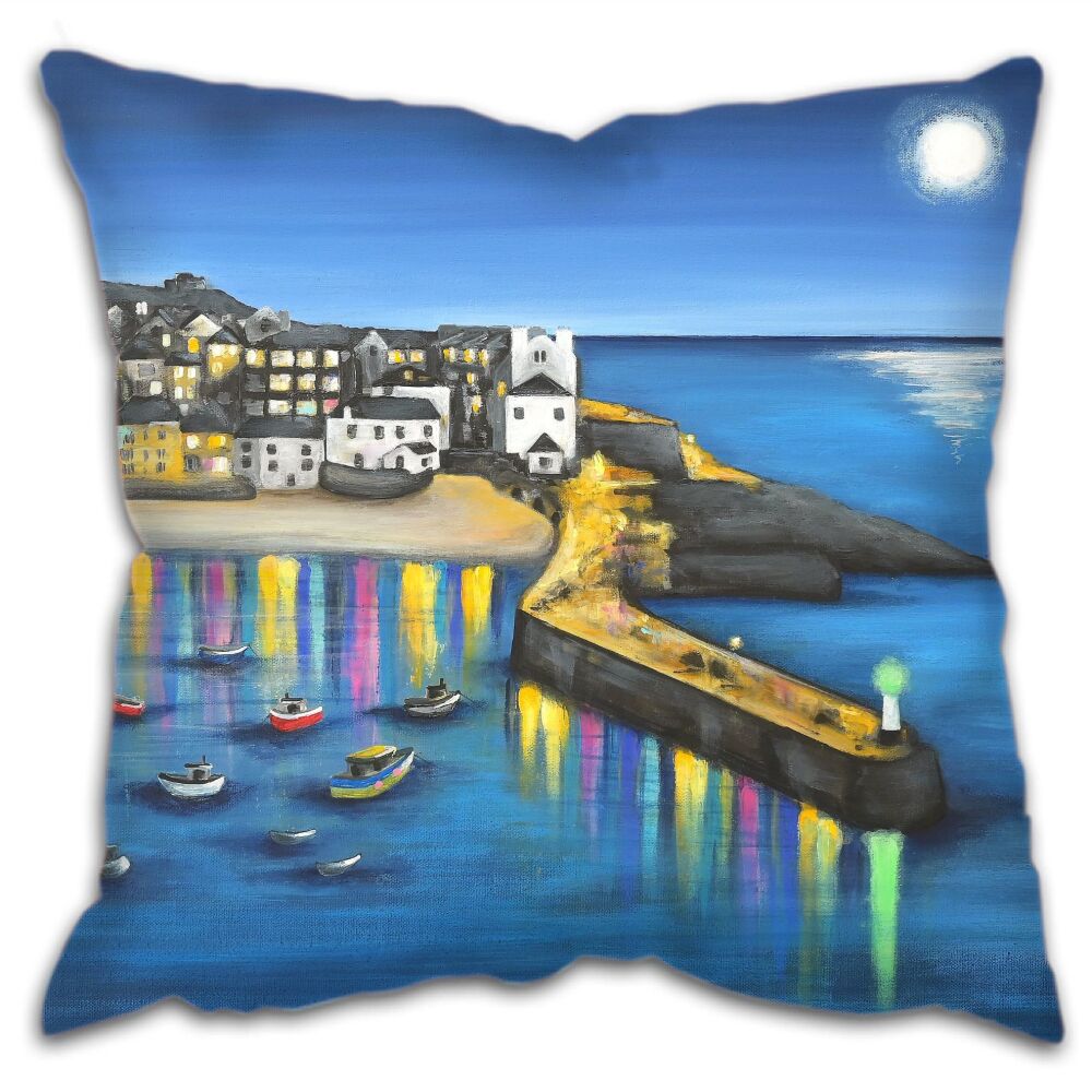 St Ives In The Moonlight CUSHION