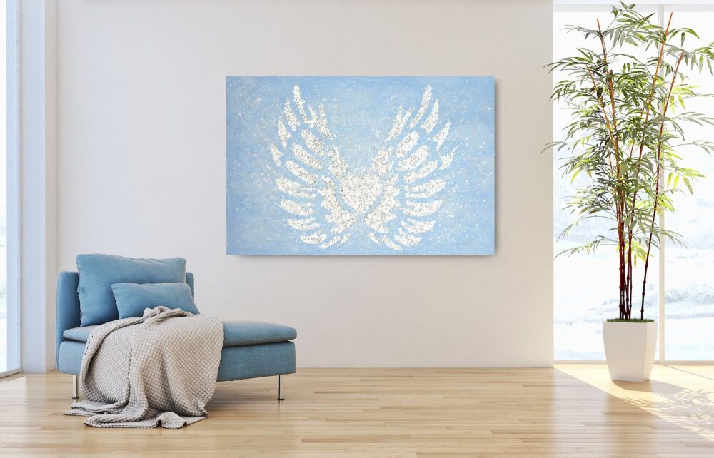 I Believe In Angels CANVAS PRINT