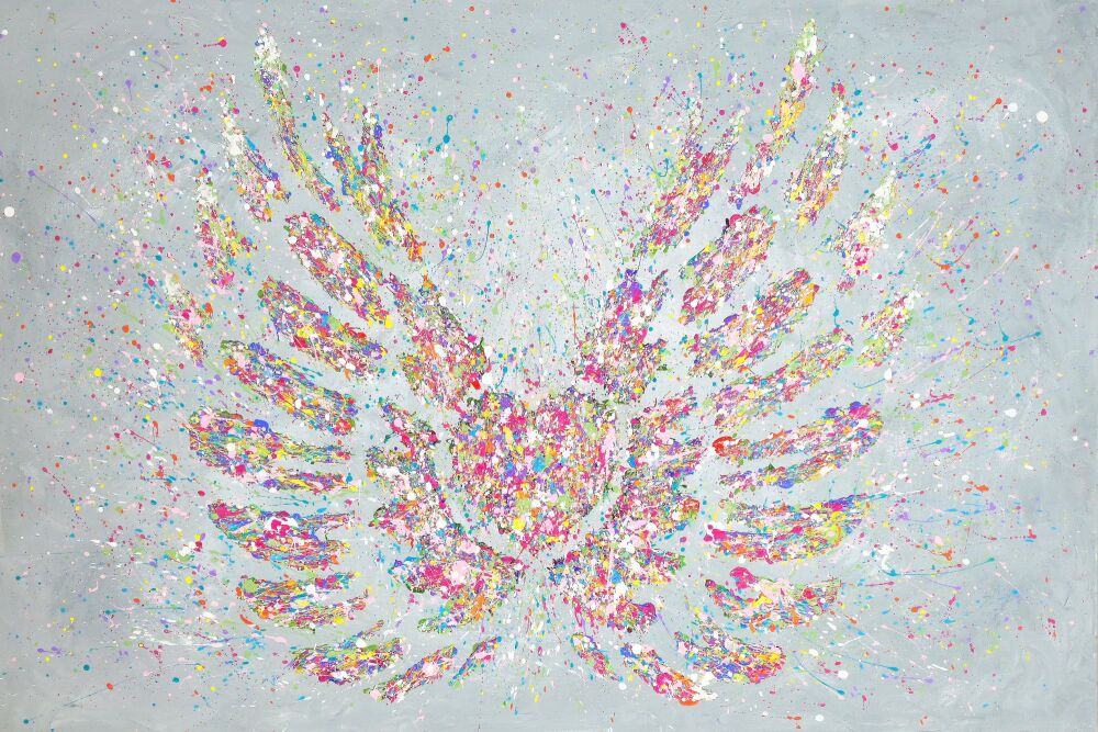 Hope Is Your Heart With Wings FINE ART GICLEE PRINT