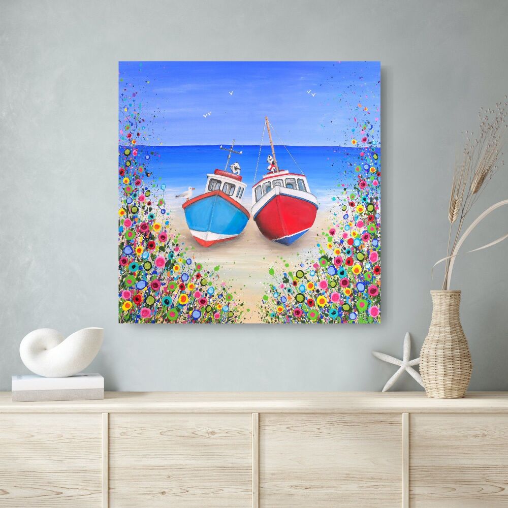 When The Boat Comes In CANVAS PRINT