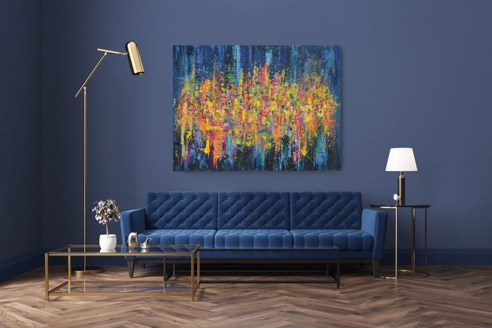 Colour Your World CANVAS PRINT