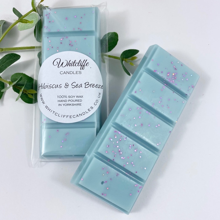 Hibiscus & Seabreeze  - Snap Bars & Hearts