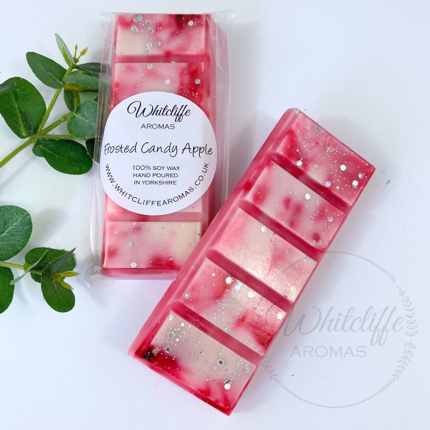 Frosted Candy Apple  - Snap Bars & Hearts
