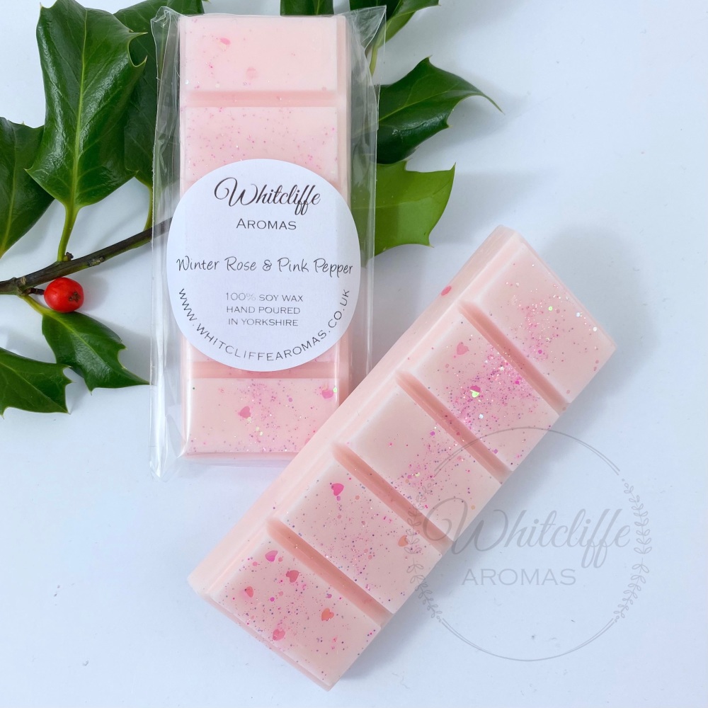 Winter Rose & Pink Pepper - Snap Bars & Hearts