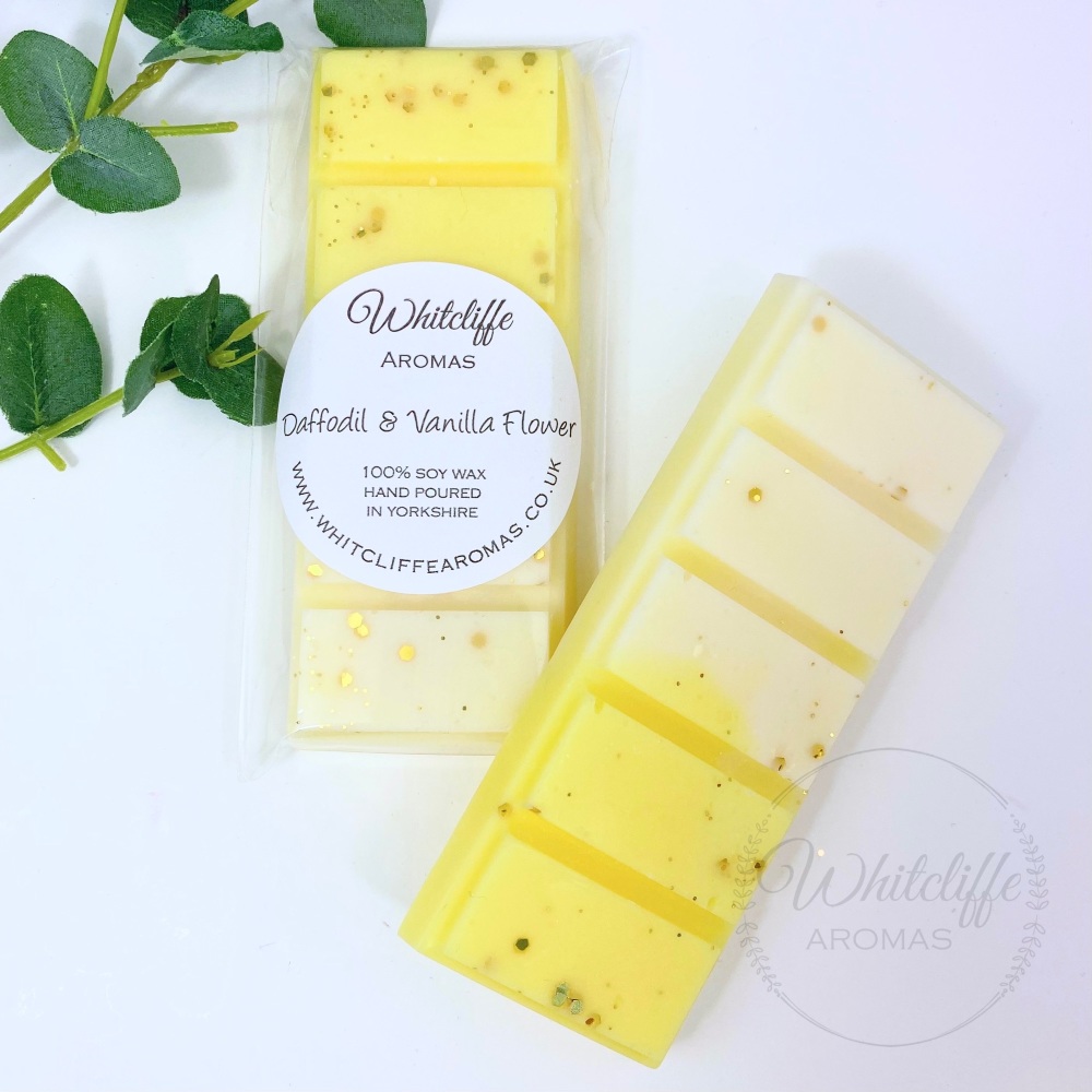 Daffodil & Vanilla Flower (Inspired) - Large Snap Bars 