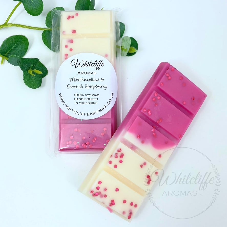 Marshmallow & Scottish Raspberry - Snap Bars & Hearts