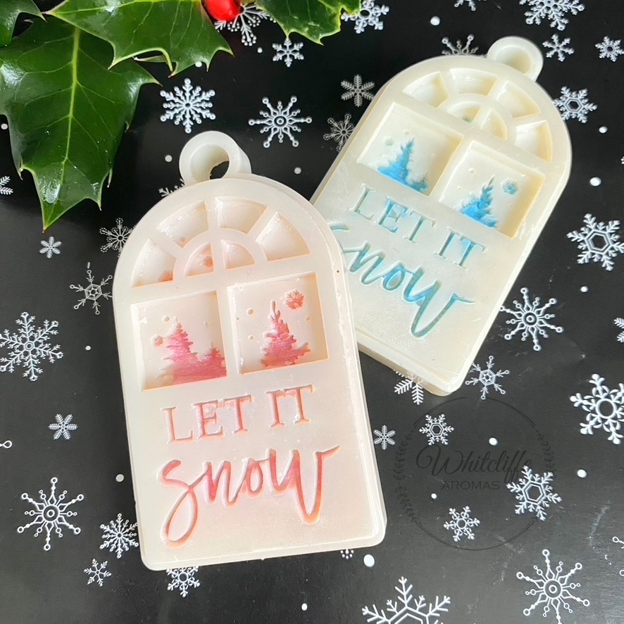 Let It Snow Window Hanger Wax Melt