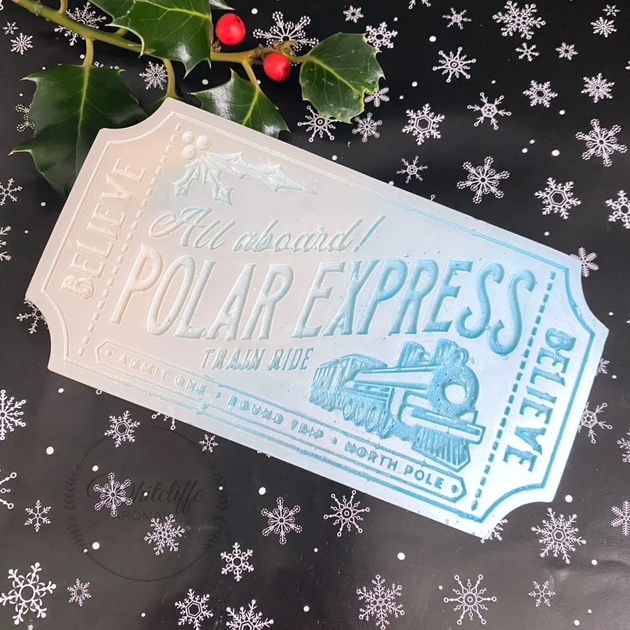 Polar Express Ticket (Large) Wax Melt - Jack Frost