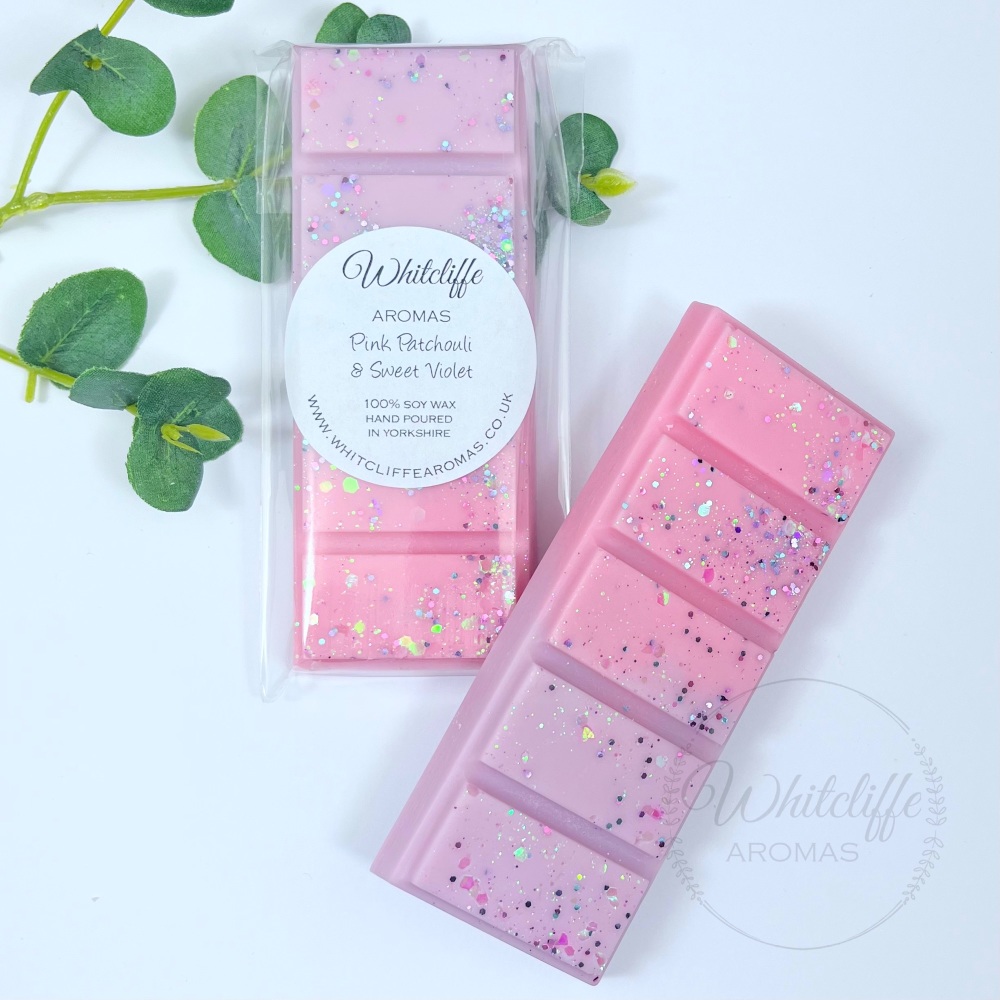 Pink Patchouli & Sweet Violet  - Snap Bars & Hearts