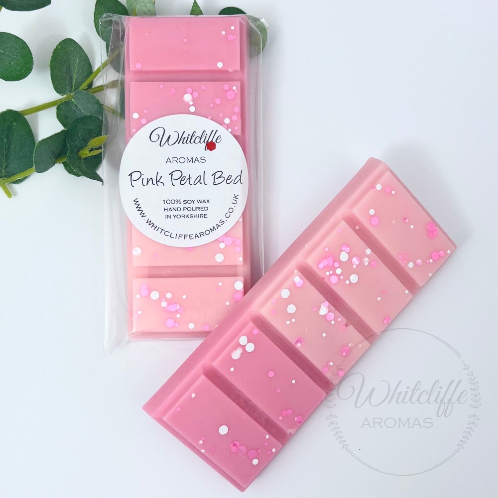 Pink Petal Bed  - Snap Bars & Hearts **NEW**