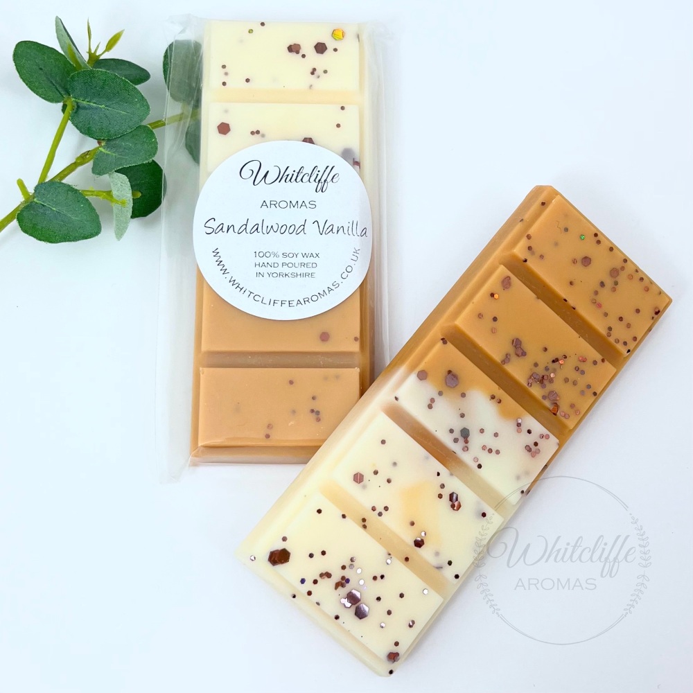 Sandalwood Vanilla  - Snap Bars & Hearts **NEW**