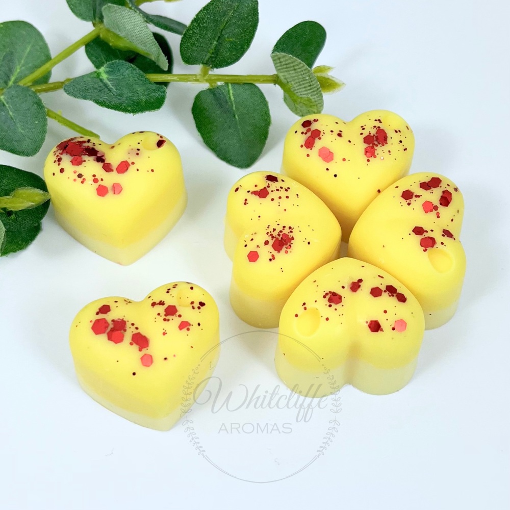 Heart Wax Melts (6) - Fruity Juicy