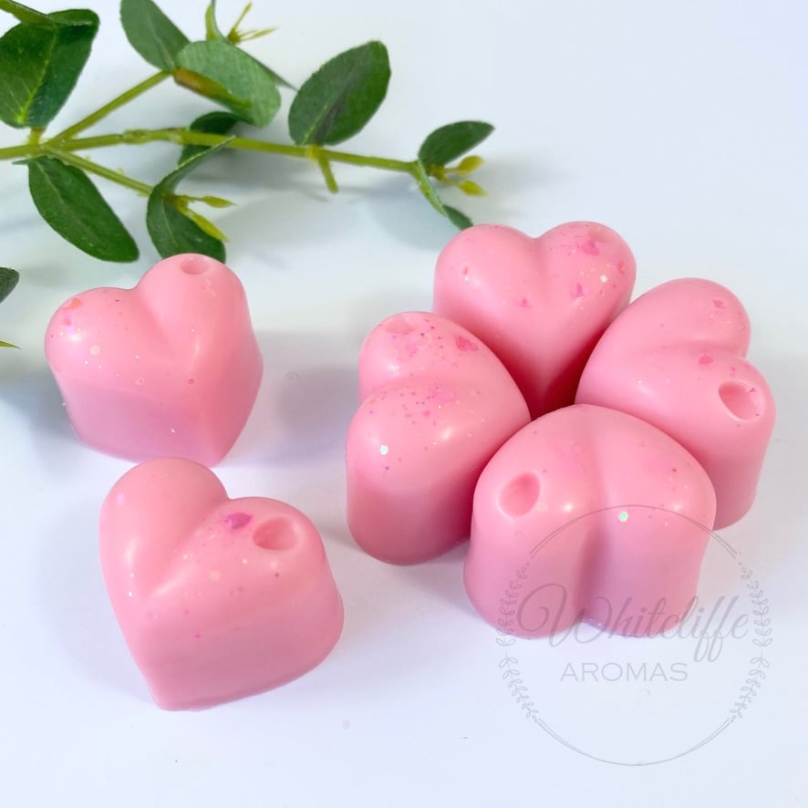 Heart Wax Melts (6) - Spa Sanctuary