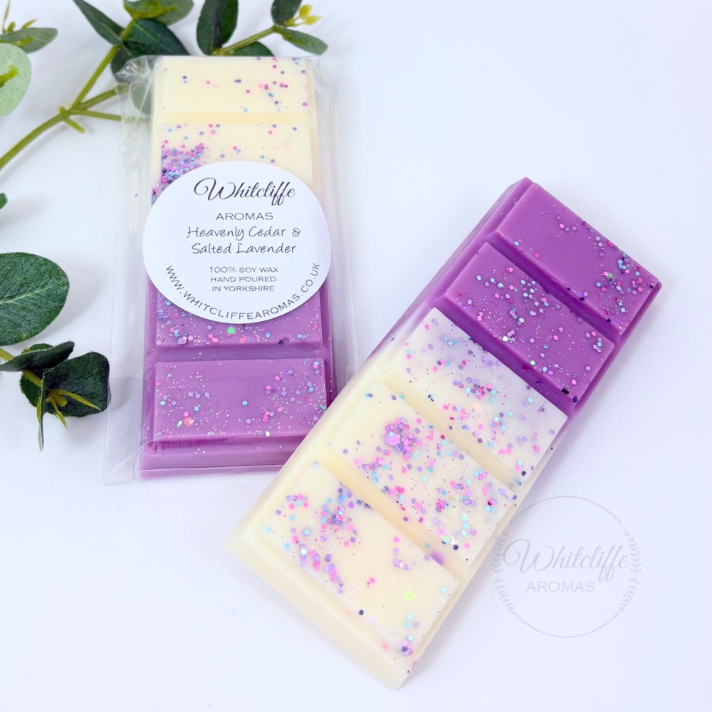 Heavenly Cedar & Salted Lavender  - Snap Bars & Hearts ***NEW***
