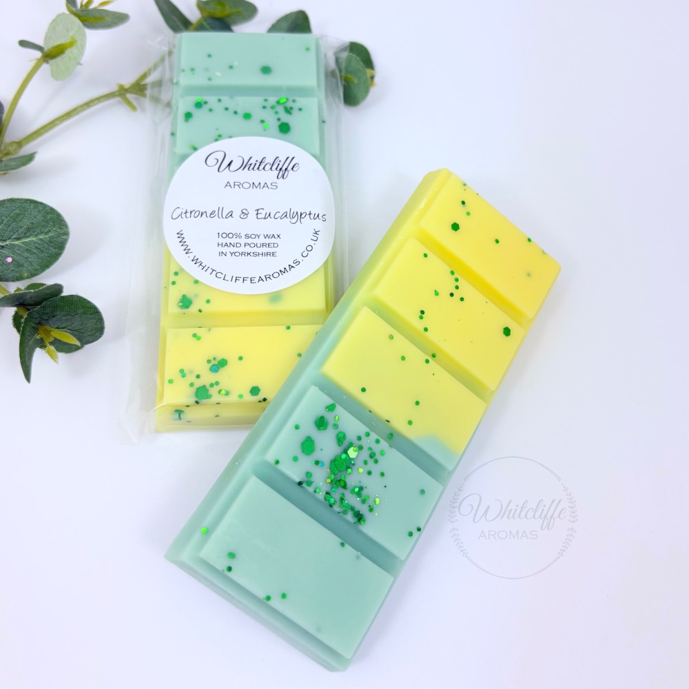 Citronella & Eucalyptus  - Snap Bars & Hearts ***NEW***