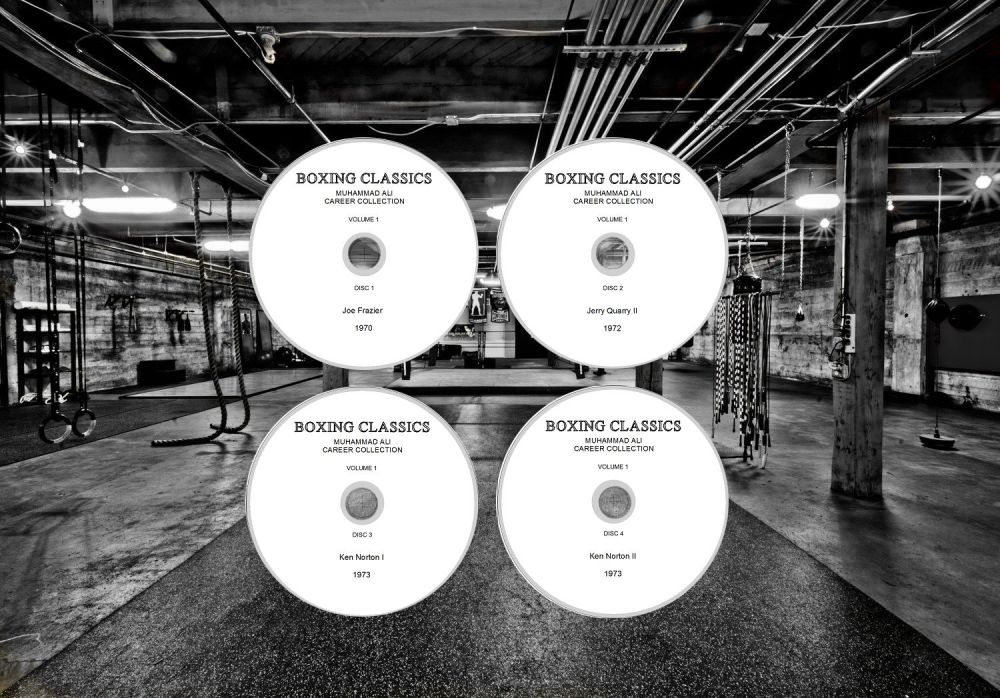 Muhammad Ali Boxing Career DVD Set (Volume 1) Discs