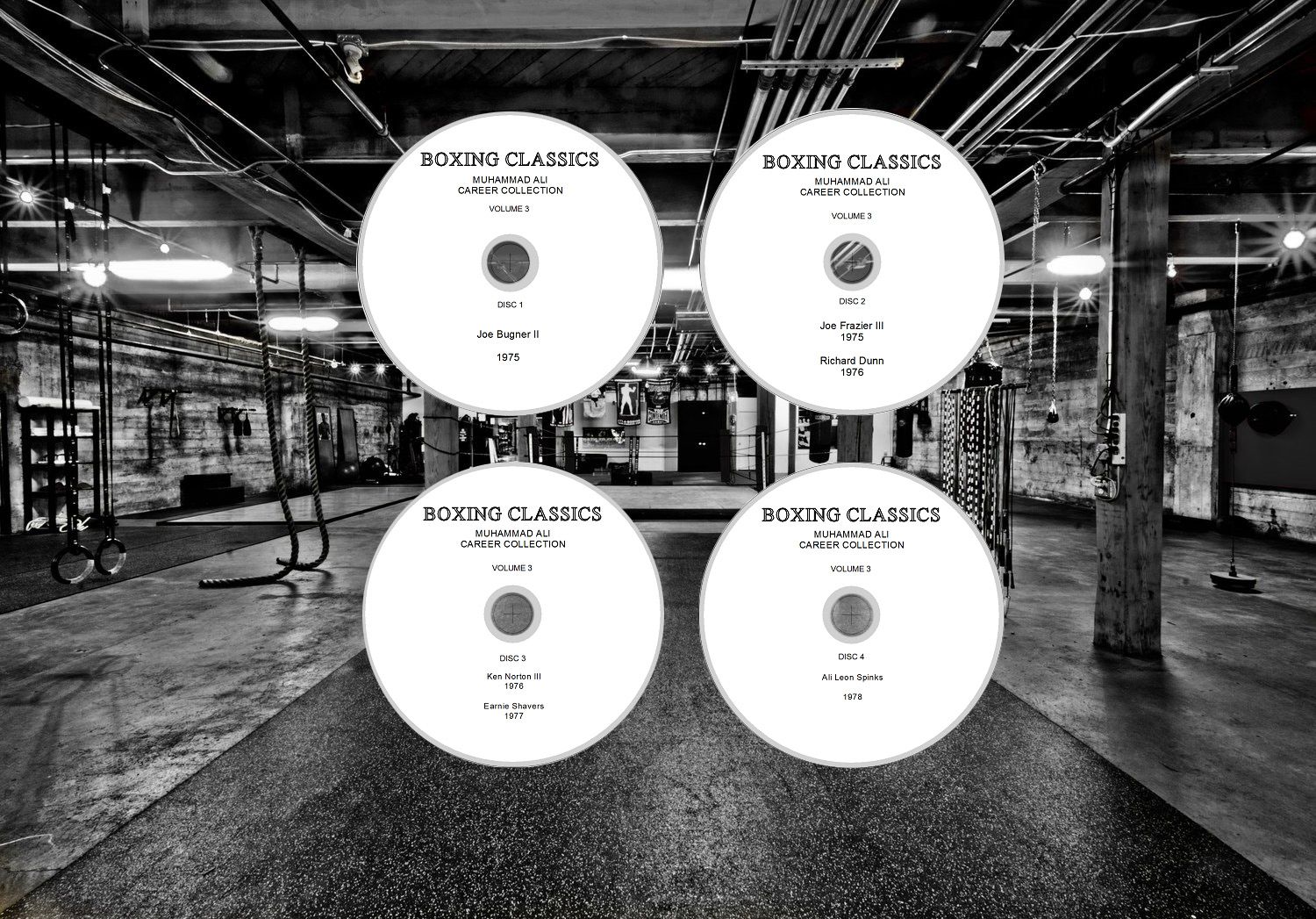 Muhammad Ali Boxing Career DVD Set (Volume 3) Discs