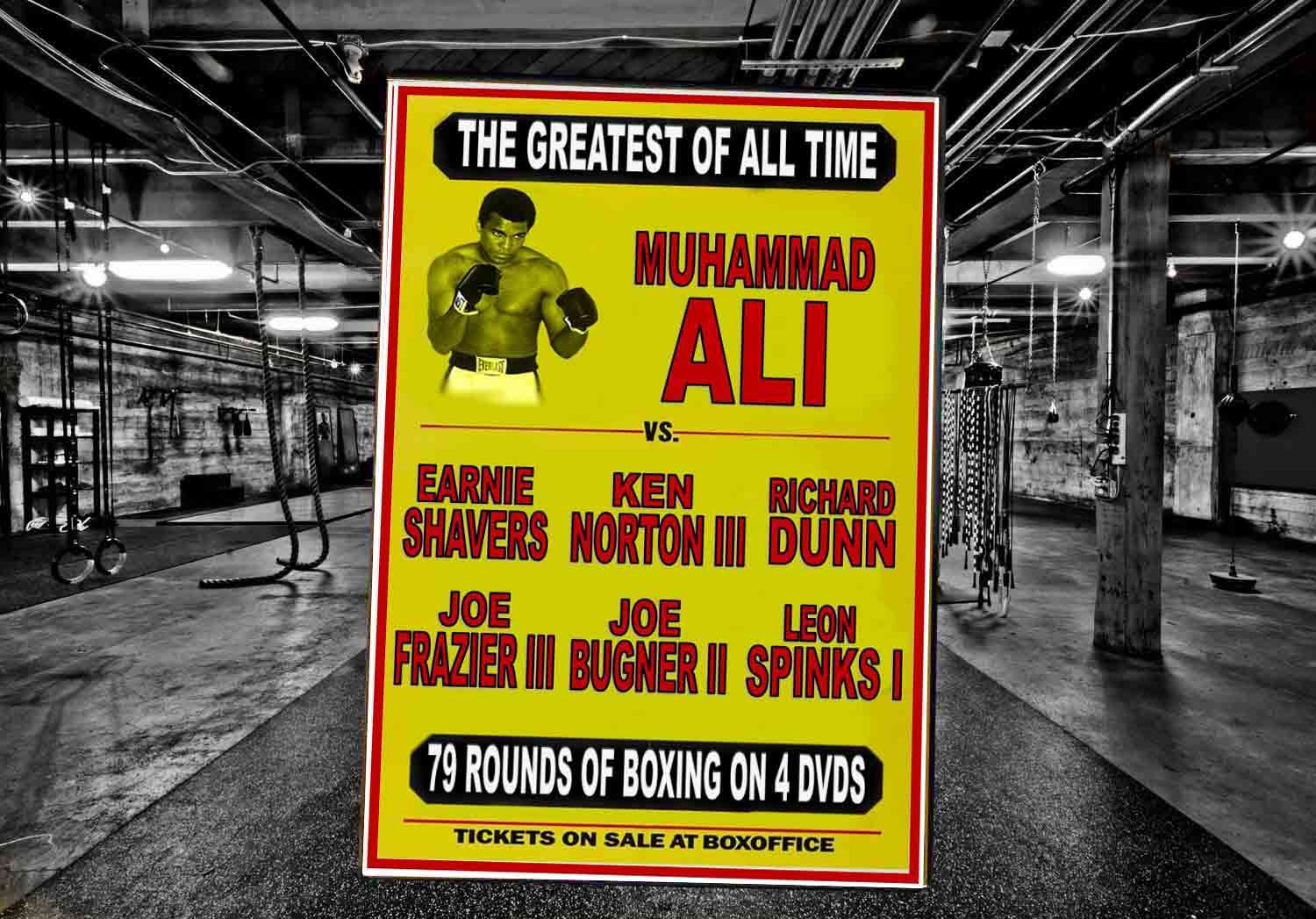 Muhammad Ali Boxing Career DVD Set (Volume 3) Reverse Sleeve