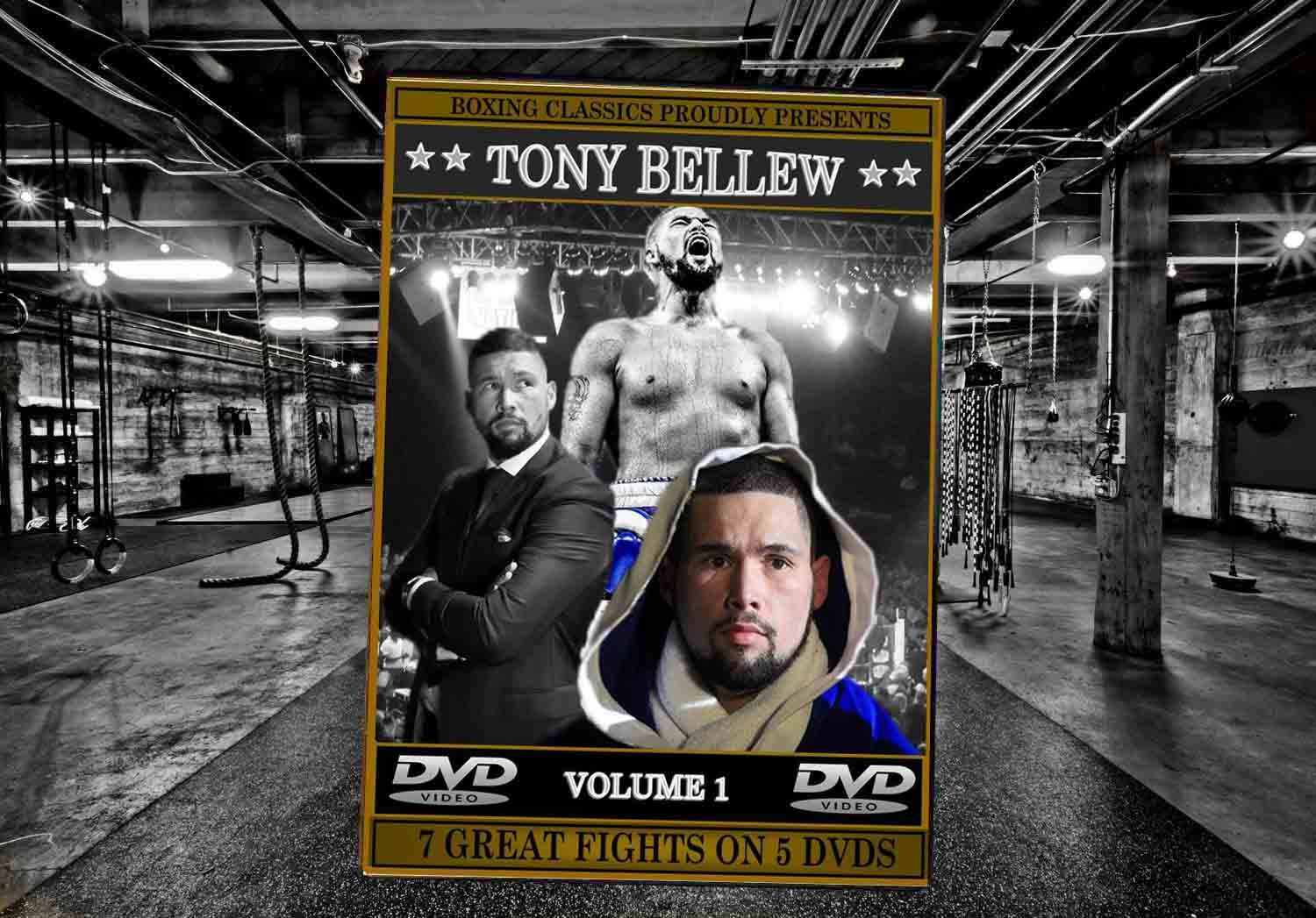 Tony Bellew Boxing Career DVD Set Front Sleeve