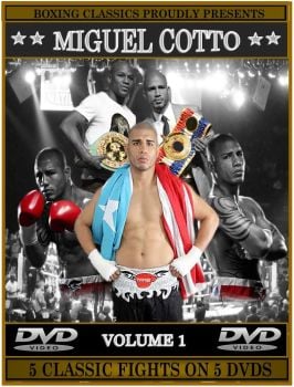 BOXING DVDS - MIGUEL COTTO