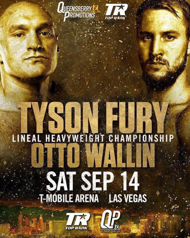 TYSON FURY v OTTO WALLIN