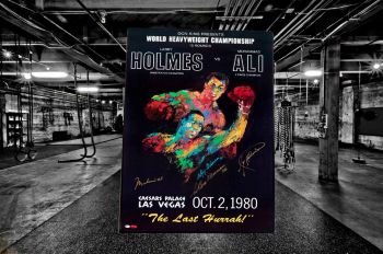 LARRY HOLMES v MUHAMMAD ALI