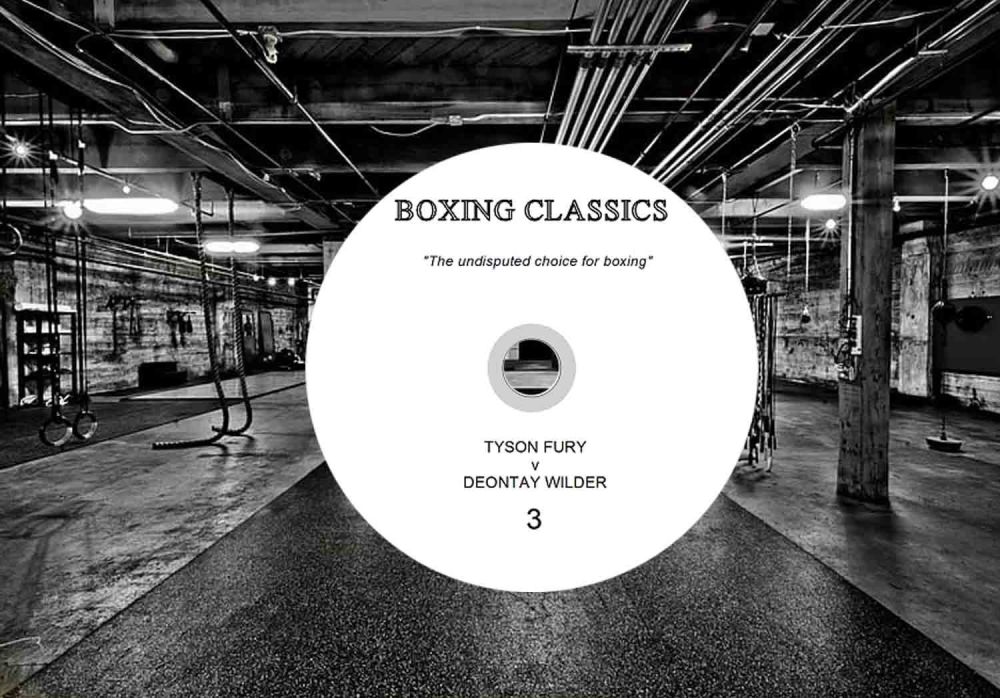 FURY WILDER 3 DISC