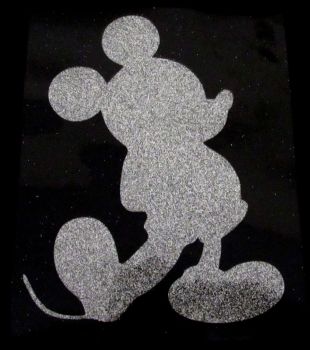 Mickey Mouse #1 Glitter Iron On